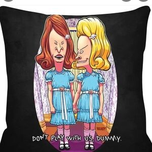 Cartoon Character Throw Pillow Cover